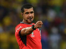 Zambrano came in for harsh criticism over his officiating in the Copa America. AFP