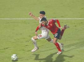 Al Ahly won 2-1. AFP
