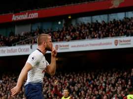 Dier has not been told off by his manager for his celebration. AFP