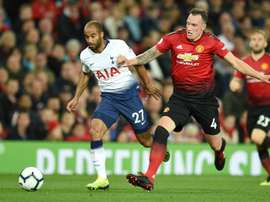 Phil Jones, Man. United. AFP