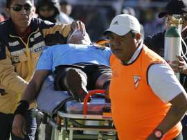 Victor Hugo Hurtado died while refereeing a game at over 4000m above sea level. AFP