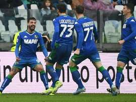 Le formazioni ufficiali di Sassuolo-Lecce. AFP
