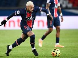 Neymar superou marca de Ibra. AFP