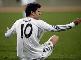 Enoz Zidane insists he is a different player to his father. AFP