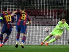 Koeman spoke about penalties. AFP