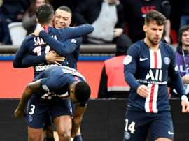 PSG won 4-0. AFP