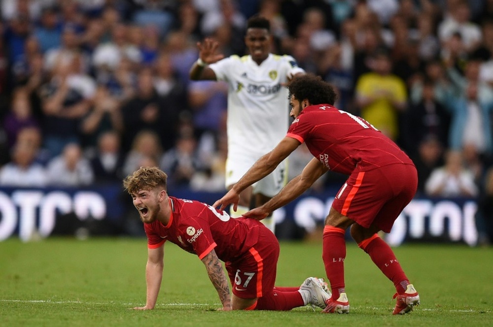 Zasca de Elliott a un 'red devil'. AFP