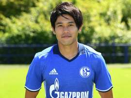 Atsuto Uchida, pictured on July 20, 2016, has been blighted by knee problems for two years and has been out since a relapse in April 2015