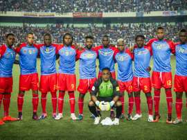 Les joueurs du Congo lors d'un match en 2016. AFP