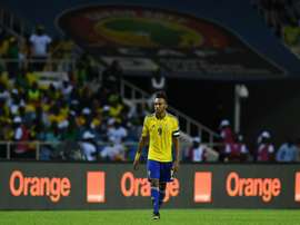 Aubameyang, entre los tres finalistas al Balón de Oro Africano. AFP