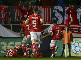 Bristol City dominated the game. AFP