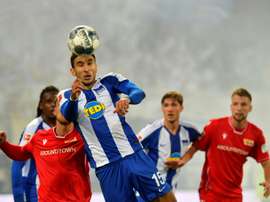 Hertha boss Klinsmann reminds Liverpool loanee of Klopp. AFP