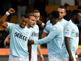 Nani was one of five different goalscorers against lowly Benevento. AFP