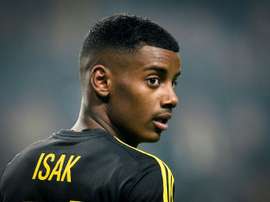 Chelsea are after the Swedish striker. AFP