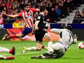 Costa goal wasn't enough for Atletico as Sevilla took control of the tie. AFP
