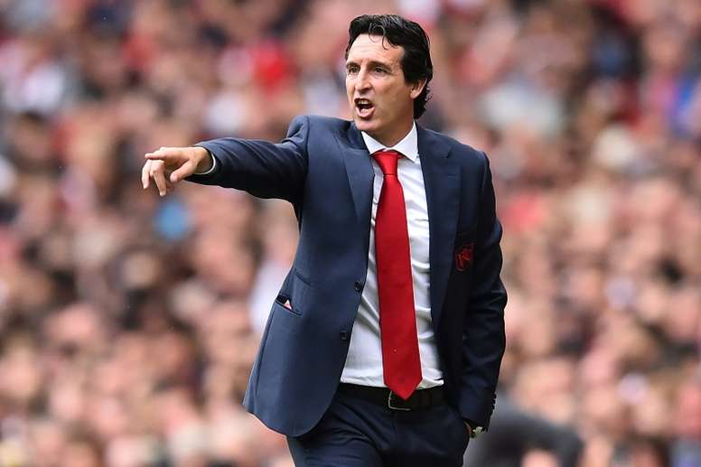 Emery has suffered defeats in his first two Premier League games. AFP