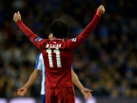 A Juve pensa em Salah para se juntar a Cristiano Ronaldo na frente do ataque. AFP