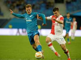 Kokorin could face up to five years in prison for assaulting a government official. AFP