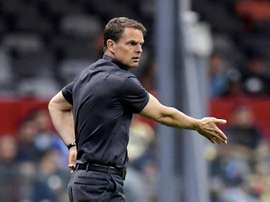 Frank De Boer is no longer the Atlanta United coach. AFP