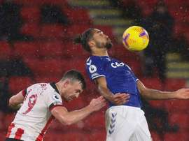 Calvert-Lewin gives Everton a boost. AFP