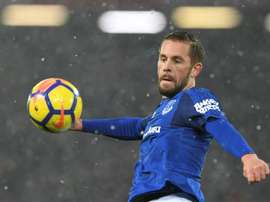 Sigurdsson's goal sealed the three points for Everton. AFP