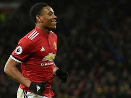 Martial vai continuar nos 'red devils'. AFP