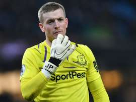 Pickford has personality to brush of criticism, says Ancelotti. AFP