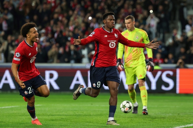 David strikes as Lille claim Real Madrid scalp in Champions League