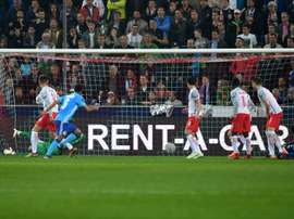 Marseille struck late. AFP
