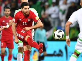 Iranian international Jahanbakhsh signed for Brighton this summer. AFP