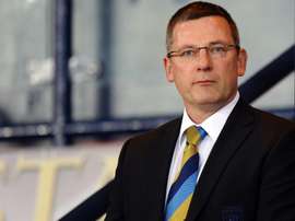 Craig Levein will not return to his role as Hearts director of football either. AFP