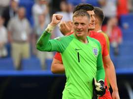 England's number one. AFP