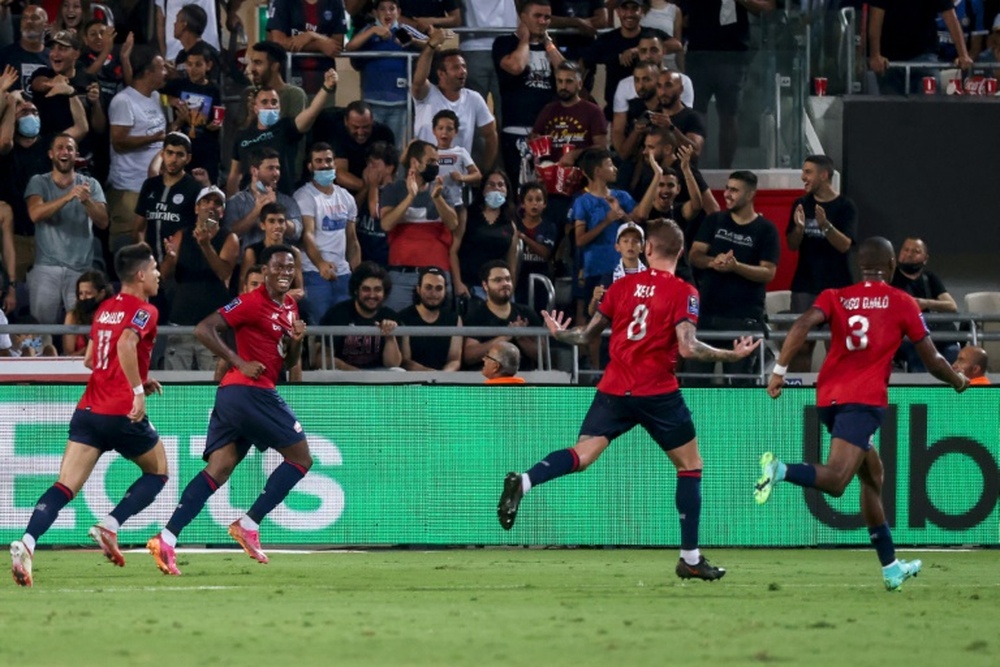 Lille réaffirme son statut de champion. AFP