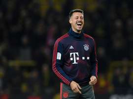 Sandro Wagner has retired from football at the age of 32. AFP
