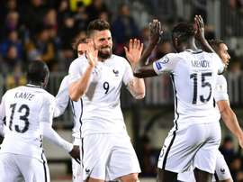 La Selección Francesa venció sin brillantez a Luxemburgo. AFP
