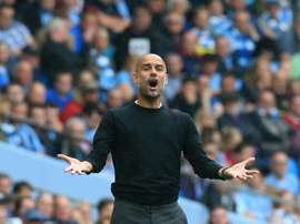 Guardiola se quedó con ganas de acudir a la charla. AFP