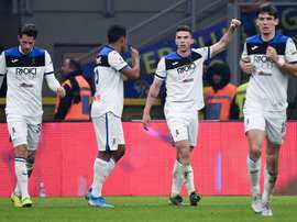 Atalanta won 2-1. AFP