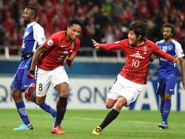 Rafael Silva, o destaque dos Urawa Reds. AFP