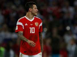 Smolov has broken his duck. AFP