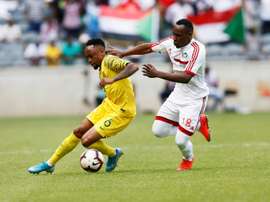 South Africa bounced back from defeat to Ghana to beat Sudan. AFP