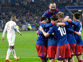 CSKA shocked Lyon. AFP
