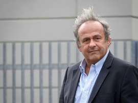 Platini falou sobre a morte de Diego Armando Maradona. AFP