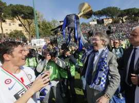 Moratti entretient toujours le rêve de voir Messi à l'Inter. AFP