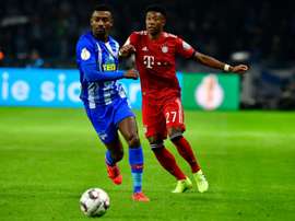 Kalou se disculpa tras saltarse las medidas de seguridad y el Hertha le sanciona. AFP