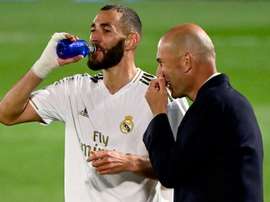 393 goals in Zidane's first spell and 108 in the second. AFP