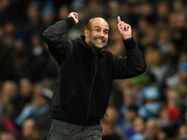 Guardiola forbade City players from going to the Christmas party. AFP