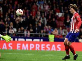 'RMC' says PSG are not interested in signing Griezmann. AFP