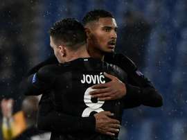 Eintracht put Jovic up for sale and 'forget' about Barca. AFP