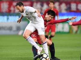 Damjanovic scored in the 30th minute. AFP