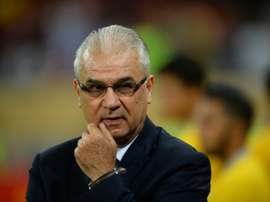 Romanias head coach Anghel Iordanescu, pictured on September 7, 2015, wants players to be released for Euro 2016 training